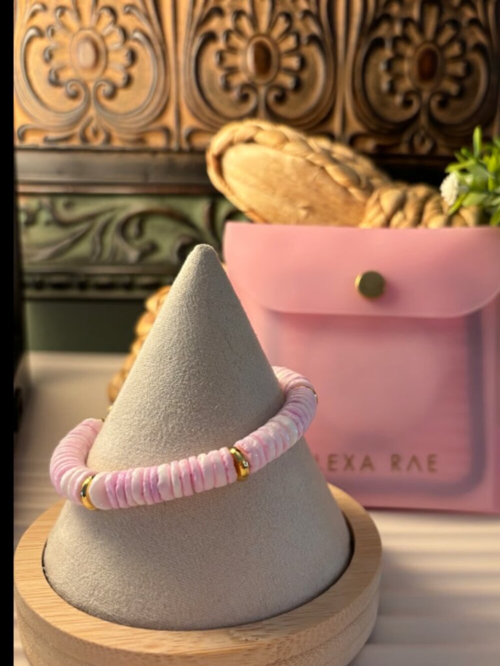 Bar by Alexa Rae Sea Breeze Bracelet-gold petal